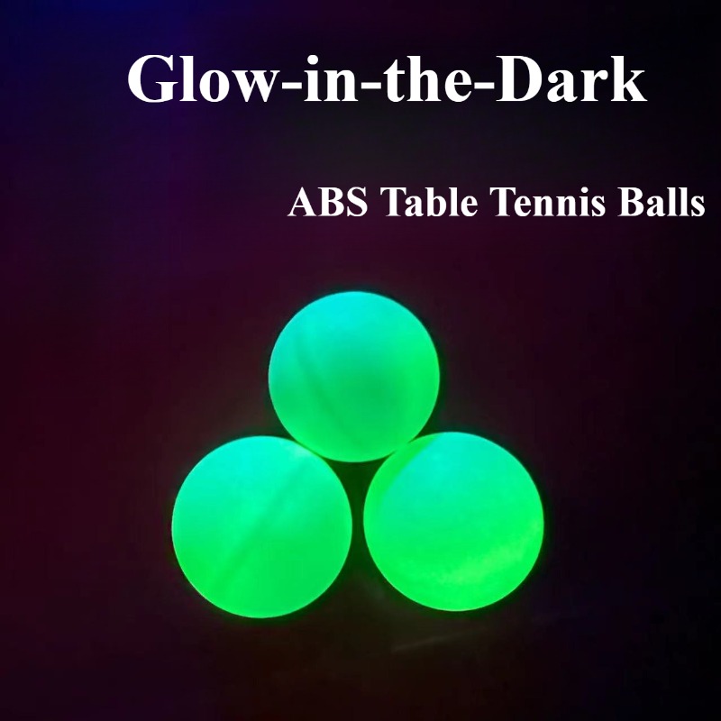 Table Tennis Video Game - Leuchtende Tischtennisbälle, im Dunkeln leuchtende Bälle