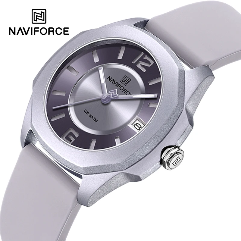 Edge Tape Roll - NAVIFORCE 7107 Uhr für Damen, modisch,