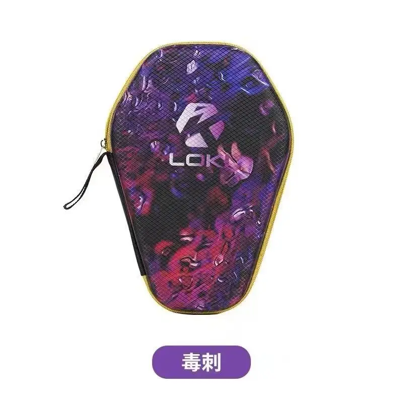 Table Tennis Hong Kong - LOKI Tischtennisschläger-Etui mit Drachenmuster Tragbare Schutzhülle