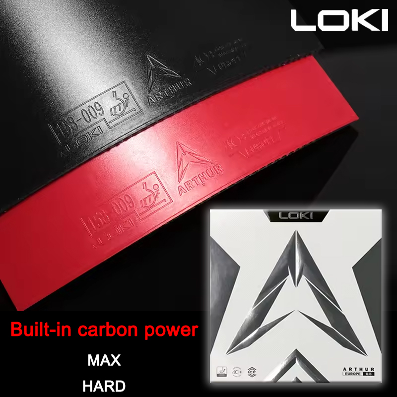 Table Tennis Film - LOKI ARTHUR EUROPE DIAMOND Tischtennis-Gummiplatte, nicht