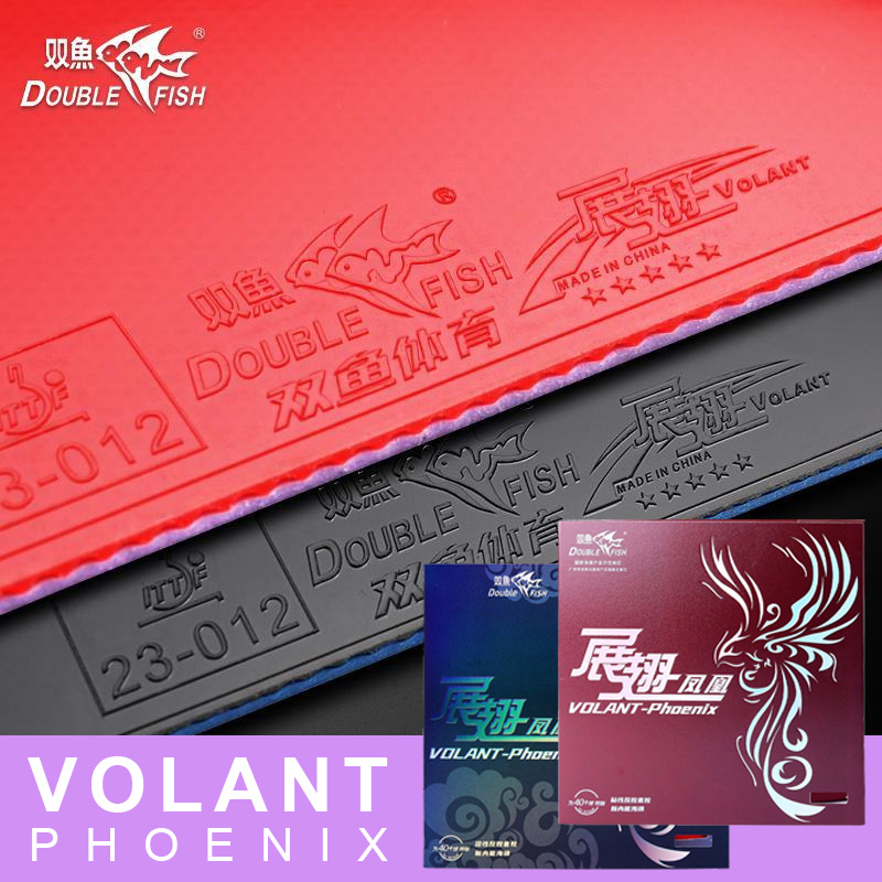 Table Tennis Film - DOUBLE FISH Volant Phoenix Tischtennis-Gummi, klebrige