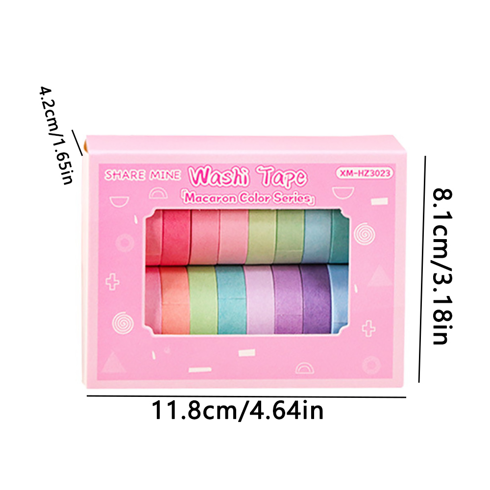 20 Rollen Washi-Tape-Set, Diam – Edge Tape Roll Bewertung und Preis