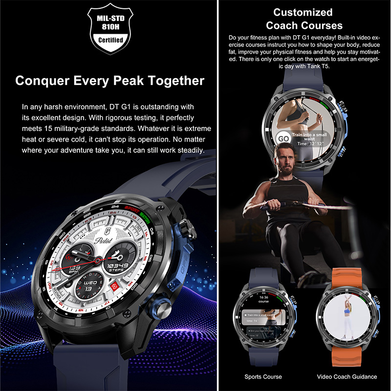 Outdoor-Sportuhr DTG1 Offline- – Table Tennis World Bewertung und Preis