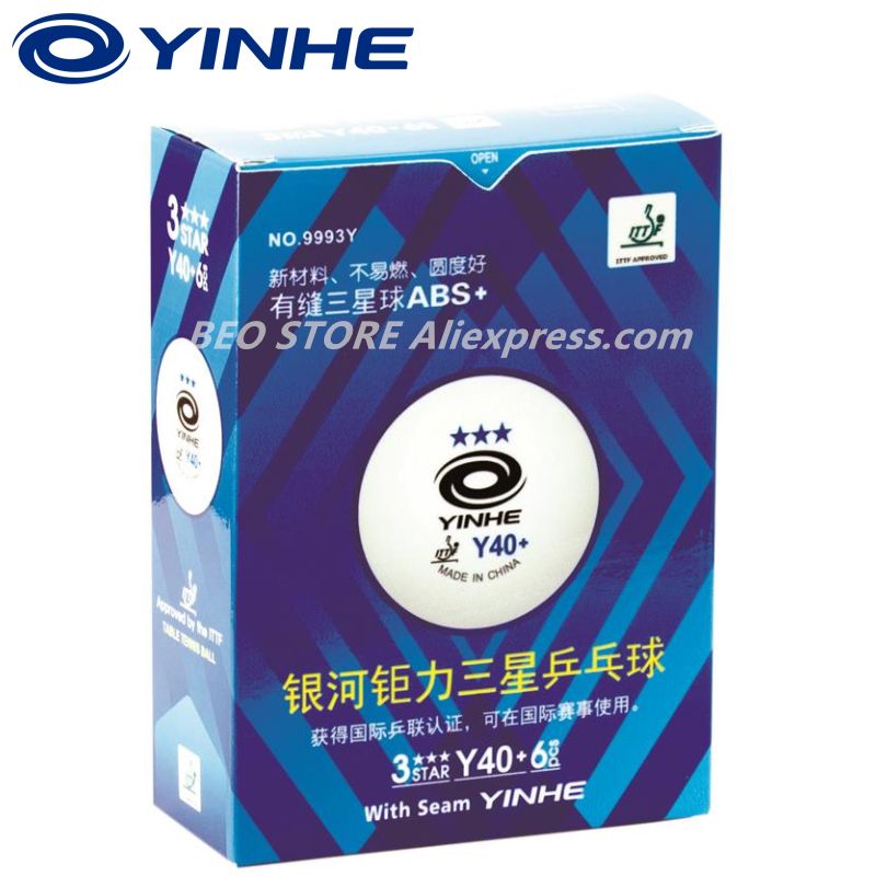 60 Bälle YINHE 3-Sterne Y40+ H – Table Tennis Video Game Bewertung und Preis