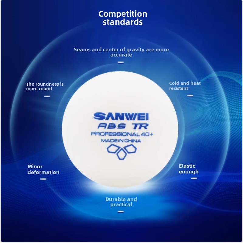 100 Stück Sanwei New Materials – Table Tennis Video Game Bewertung und Preis