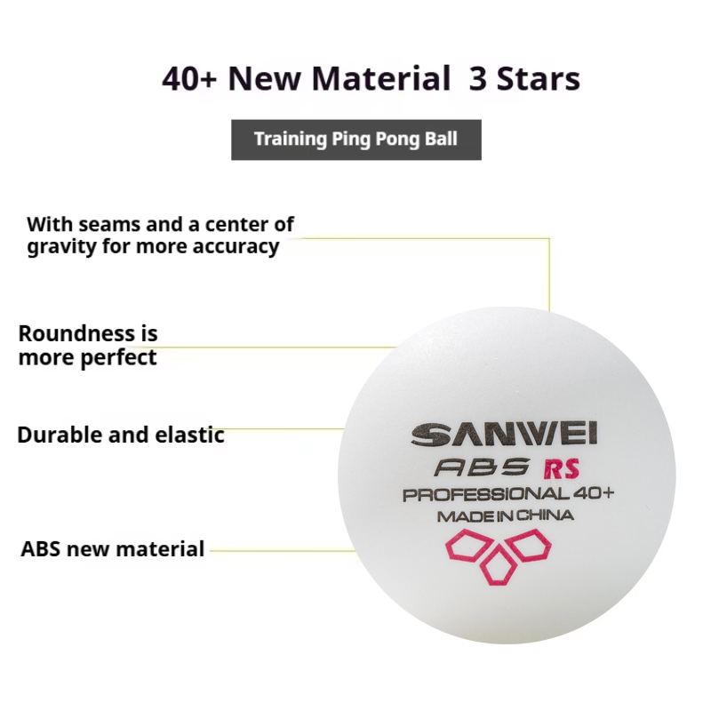 SANWEI RS40+ 3-Sterne-Tischten – Table Tennis Video Game Bewertung und Preis