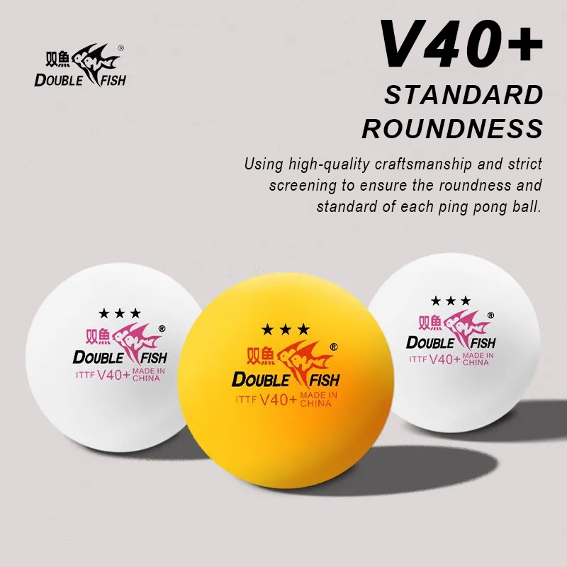 DOUBLE FISH 3 Star V40+ 30/50/ – Table Tennis Video Game Bewertung und Preis
