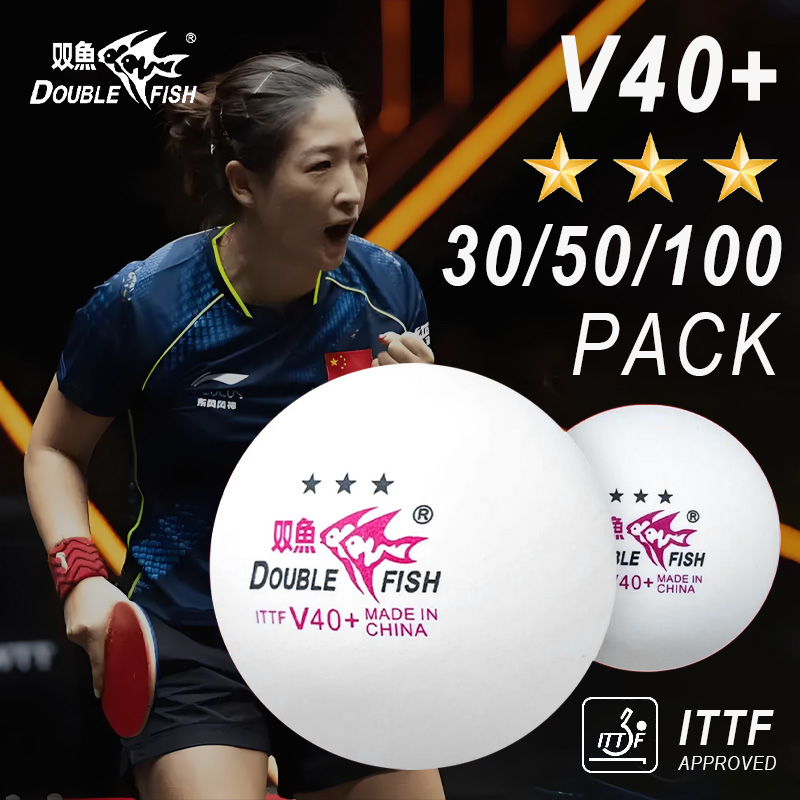 DOUBLE FISH 3 Star V40+ 30/50/ – Table Tennis Video Game Bewertung und Preis